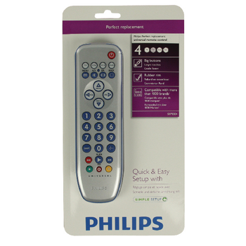 SRP3004 4-in-1 universele afstandsbediening Verpakking foto