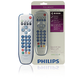 SRP3004 4-in-1 universele afstandsbediening