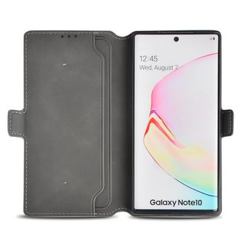 SSW10023BK Smartphone wallet book | gebruikt voor: samsung | samsung galaxy note 10 | geschikt voor 8 kaarten | Product foto