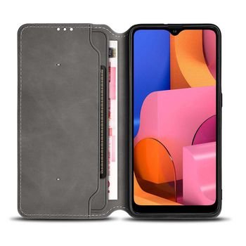 SSW10028BK Smartphone wallet book | gebruikt voor: samsung | samsung galaxy a20s | geschikt voor 8 kaarten | zw Product foto