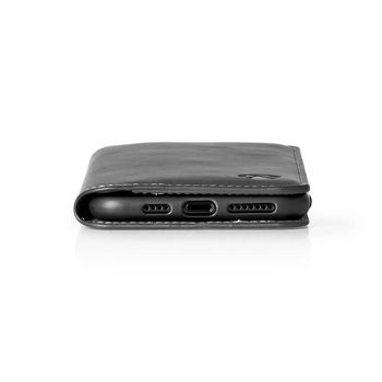 SSW20006BK Soft wallet book voor apple iphone se (2020) / 7 / 8 | zwart Product foto