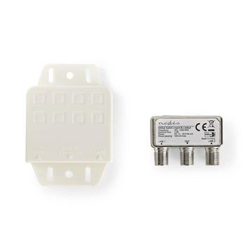 SSWI200WT Diseqc-switch | aantal ingangen: 2 | outputs: 1 | f-connector | 950-2400 mhz | tussenschakeldemping: Inhoud verpakking foto