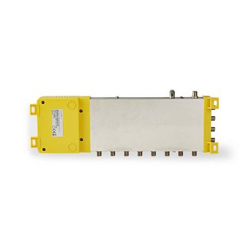 SSWI900YW Multiswitch | input: 1x terrestrial f-connector female / 4x satelliet f-connector female | output: f Product foto