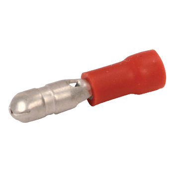 ST-051 Connector fast on 4.0 mm male rood