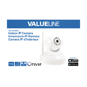 SVL-IPCAM10 Hd pan-tilt ip-camera binnen 720p wit Verpakking foto
