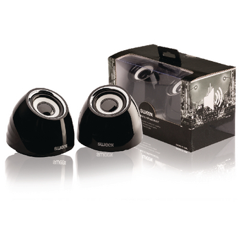 SW20SPS100BL Speaker 2.0 usb 3.5 mm 6 w zwart