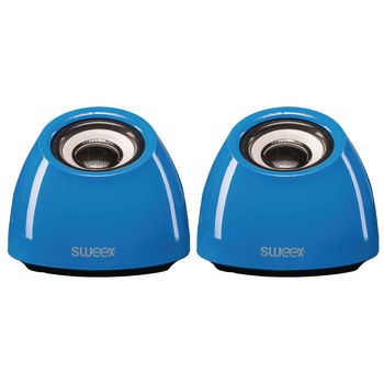 SW20SPS100BU Speaker 2.0 usb 3.5 mm 6 w blauw Product foto