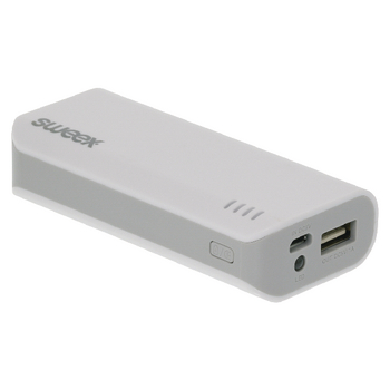 SW4000PB002WH Draagbare powerbank lithium-ion 4000 mah usb wit Product foto