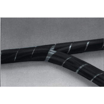 SWB KS-10BLACK Kabelmanagement | spiraalvormige sleeve | 1 stuks | maximale kabeldikte: 60 mm | pvc | zwart Product foto