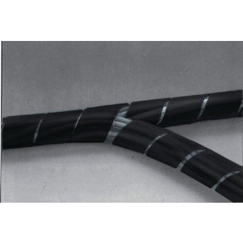 SWB KS-10BLACK Kabelslang 60 mm 10.0 m zwart Product foto