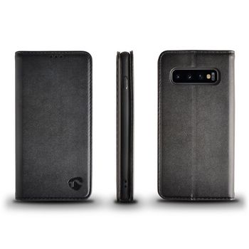 SWB10018BK Smartphone wallet book | gebruikt voor: samsung | samsung galaxy s10 plus | geschikt voor 1 kaart |  Product foto