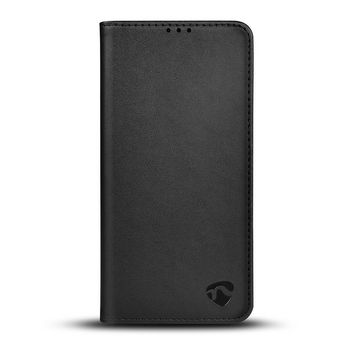 SWB10023BK Smartphone wallet book | gebruikt voor: samsung | samsung galaxy m20 | geschikt voor 1 kaart | zwart