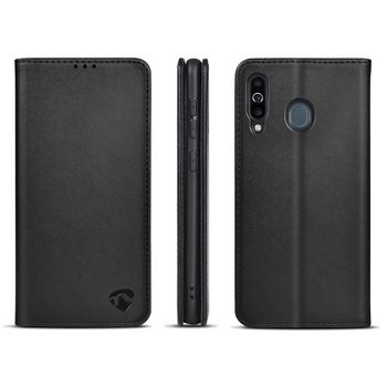 SWB10031BK Smartphone wallet book | gebruikt voor: samsung | samsung galaxy m30 | geschikt voor 1 kaart | zwart Product foto