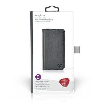 SWB30010BK Smartphone wallet book | gebruikt voor: huawei | huawei nova 3e / huawei p20 lite | geschikt voor 1  Verpakking foto