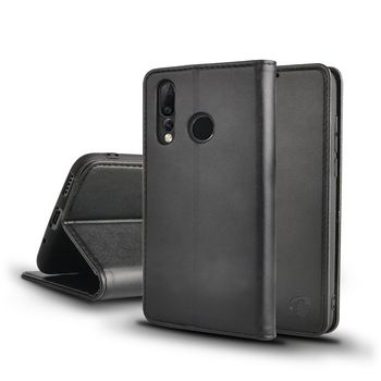 SWB30026BK Smartphone wallet book | gebruikt voor: huawei | huawei nova 4 | geschikt voor 1 kaart | zwart | pu  Product foto