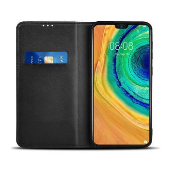 SWB30028BK Smartphone wallet book | gebruikt voor: huawei | huawei mate 30 | geschikt voor 1 kaart | zwart | pu Product foto