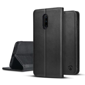 SWB50005BK Smartphone wallet book | gebruikt voor: oneplus | oneplus 7 | geschikt voor 1 kaart | zwart | pu / t Product foto