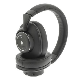 SWBTANCHS200BK Headset bluetooth / anc (active noise cancelling) over-ear ingebouwde microfoon 1.2 m zwart/zilver Product foto