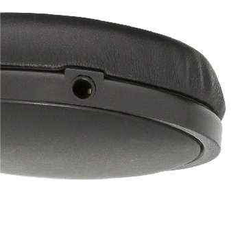 SWBTHS100BL Headset on-ear bluetooth ingebouwde microfoon zwart In gebruik foto