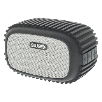 SWBTSP200BL Bluetooth-speaker mono 4 w ingebouwde microfoon zwart/zilver