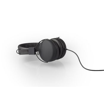SWHP100B Hoofdtelefoon on-ear 1.00 m zwart In gebruik foto