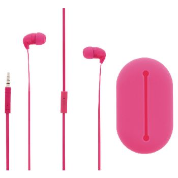 SWHSIEF100PI Headset platte kabel in-ear 3.5 mm bedraad ingebouwde microfoon 1.2 m roze Product foto