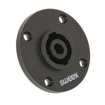 SWOP16903B Connector speaker 4-pin abs kunststof zwart Product foto