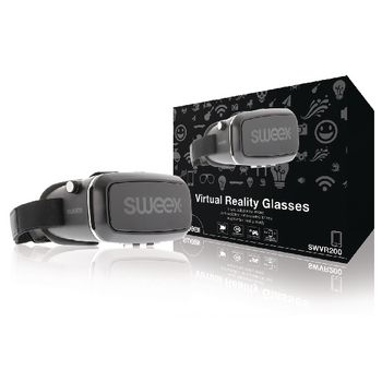 SWVR200 Virtual reality-bril zwart/zilver