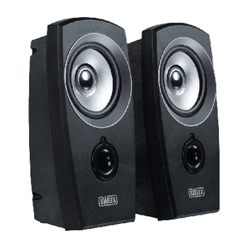 SP040 Speaker 2.0 3.5 mm 2 w zwart/zilver