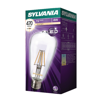 SYL-0027175 Led vintage filamentlamp st64 5 w 470 lm 2700 k Verpakking foto
