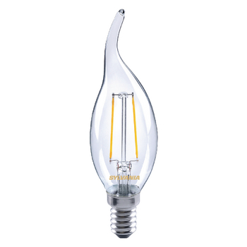 SYL-0027183 Led vintage filamentlamp gebogen kaars 4 w 250 lm 2700 k