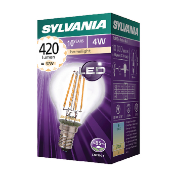 SYL-0027246 Led vintage filamentlamp bal 4 w 420 lm 2700 k Verpakking foto