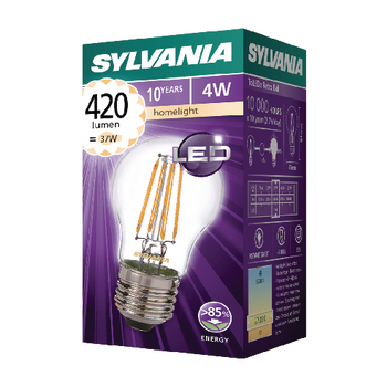 SYL-0027248 Led vintage filamentlamp bal 4 w 420 lm 2700 k Verpakking foto