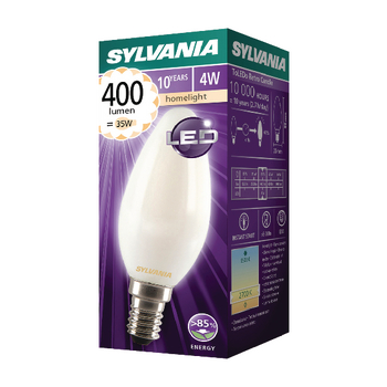 SYL-0027287 Led vintage filamentlamp kaars 7 w 400 lm 2700 k Verpakking foto