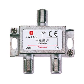 T342120 Catv-splitter 1.7 db / 5-2400 mhz - 1 uitgang Product foto