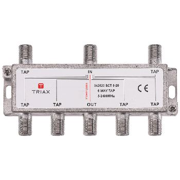 T342620 Catv-splitter 4.5 db / 5-2400 mhz - 1 uitgang Product foto