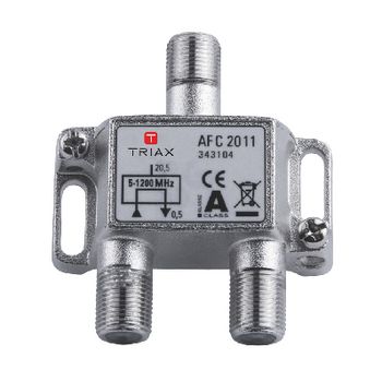 T343104 Catv-splitter 0.9 db / 5-1218 mhz - 1 uitgang Product foto