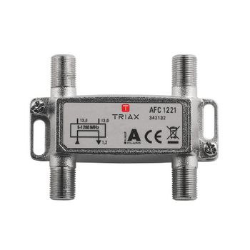 T343132 Catv-splitter 1.9 db / 5-1218 mhz - 1 uitgang Product foto