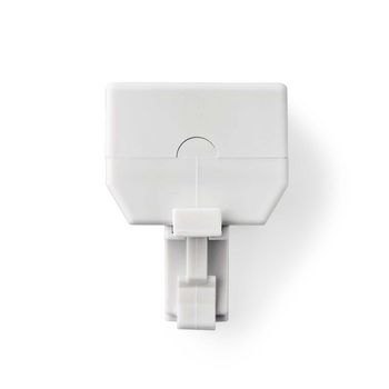 TCGP90995WT Telecom-wandcontactdoos | type aansluiting: rj11 | rj11 male | 2x rj11 (4/6) female | splitter | abs