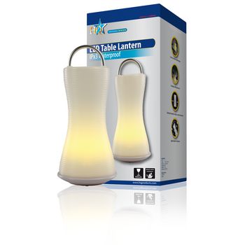 TORCH-L-CAMP04 Led tuinlamp wit Verpakking foto