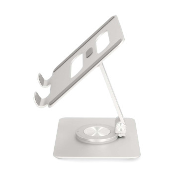 TSTND210SI Tablet standaard | standaard | draai- en kantelbaar | zilver Product foto