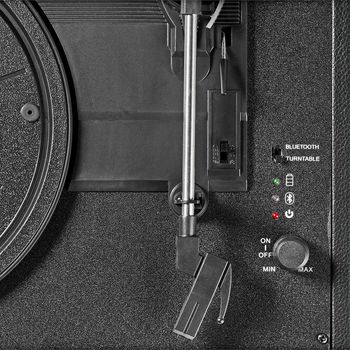 TURN210BK Platenspeler | 33 / 45 / 78 rpm | riemaandrijving | 1x stereo rca | 18 w | ingebouwde (voor) verster Product foto