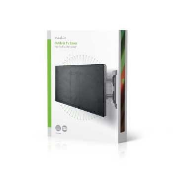 TVOC5558BK Tv-beschermhoes voor buiten | scherm afmeting: 55 - 58 \
