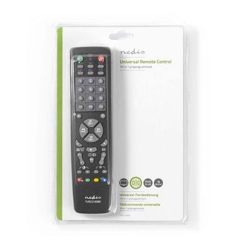 TVRC2100BK Universele afstandsbediening | voorgeprogrammeerd | 10 apparaten | geheugenknoppen / tv-gids knop |  Verpakking foto