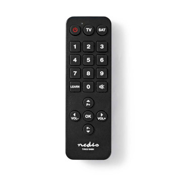 TVRC21SNBK Universele afstandsbediening | voorgeprogrammeerd | 2 apparaten | disney + button / grote knoppen / 