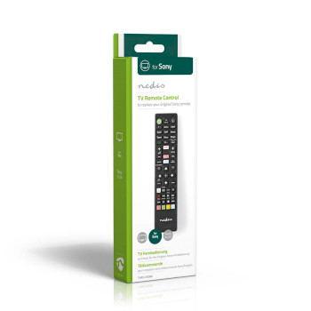 TVRC41SOBK Vervangende afstandsbediening | geschikt voor: sony | vast | 1 apparaat | amazon prime / netflix kno Verpakking foto