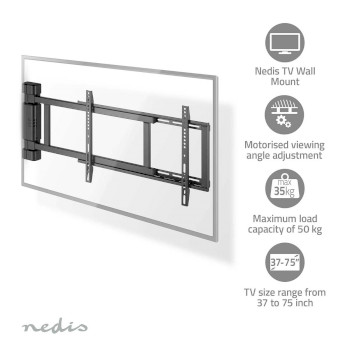 TVWM5860BK Motorised tv wall mount | 32 - 75 \