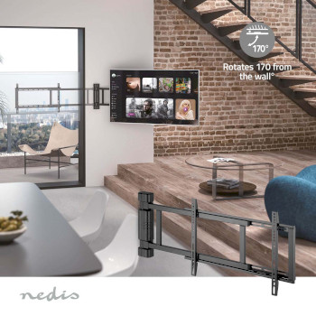 TVWM5860BK Motorised tv wall mount | 32 - 75 \