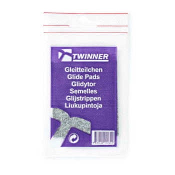 TWINNER-STRIP Glijstrips voor combi tool grijs/rood  foto