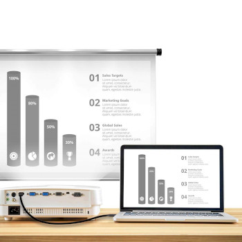 UC3238-AT Usb-c naar 4k hdmi-converter (2,7 m) Product foto